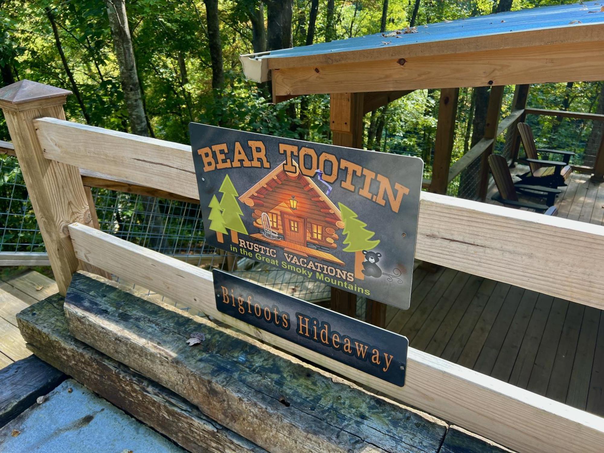 Bigfoots Hideaway Cabin Gatlinburg Kültér fotó